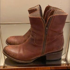 Freebird distressed bootie